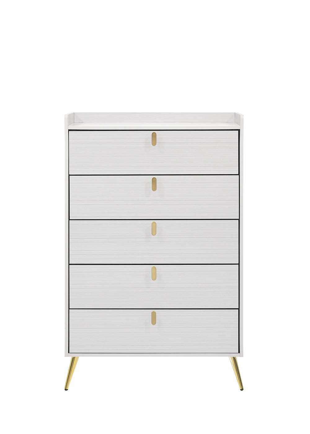 ACME Zeena Chest, White Finish FredCo