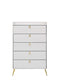 ACME Zeena Chest, White Finish FredCo