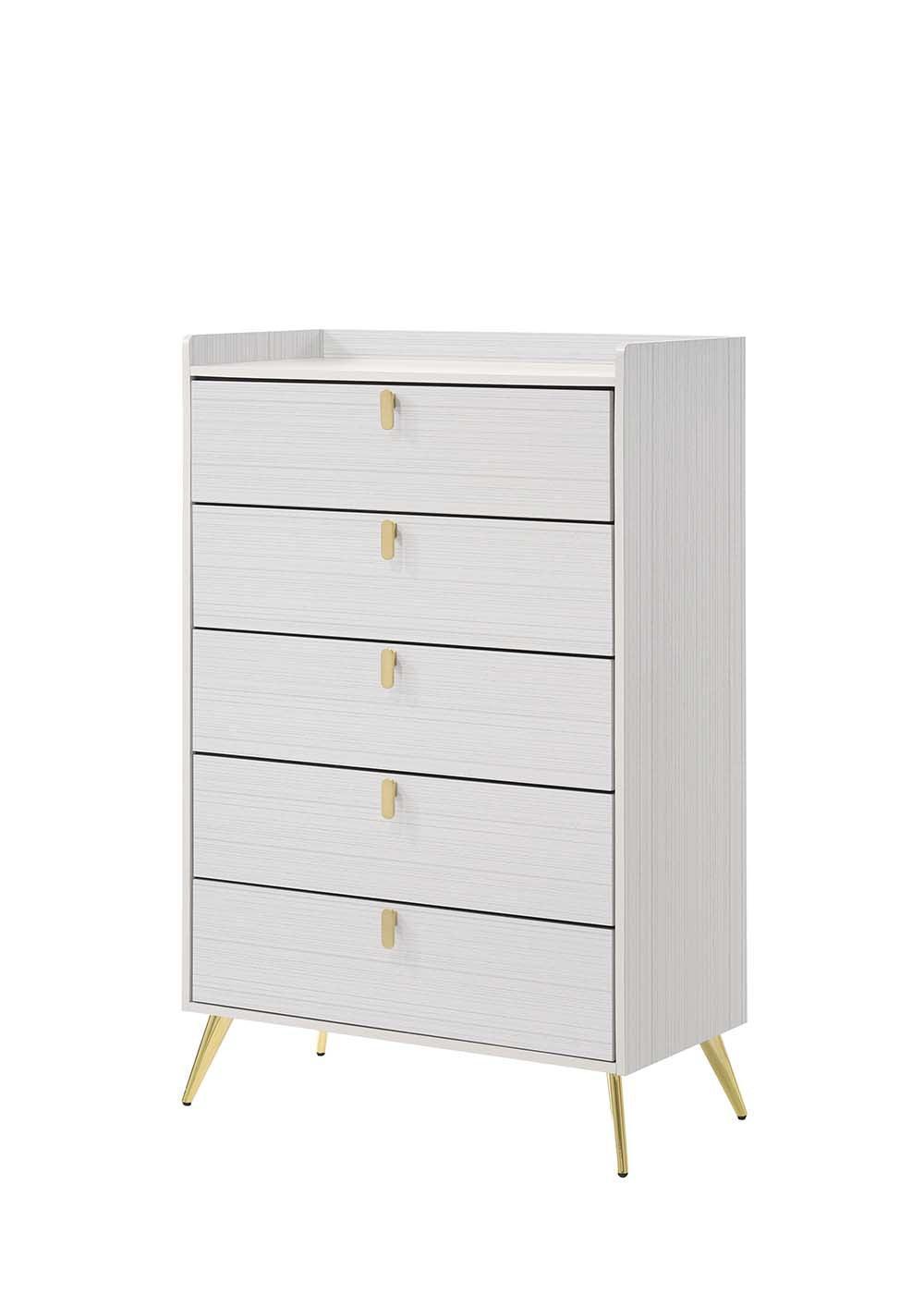 ACME Zeena Chest, White Finish FredCo