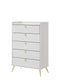 ACME Zeena Chest, White Finish FredCo