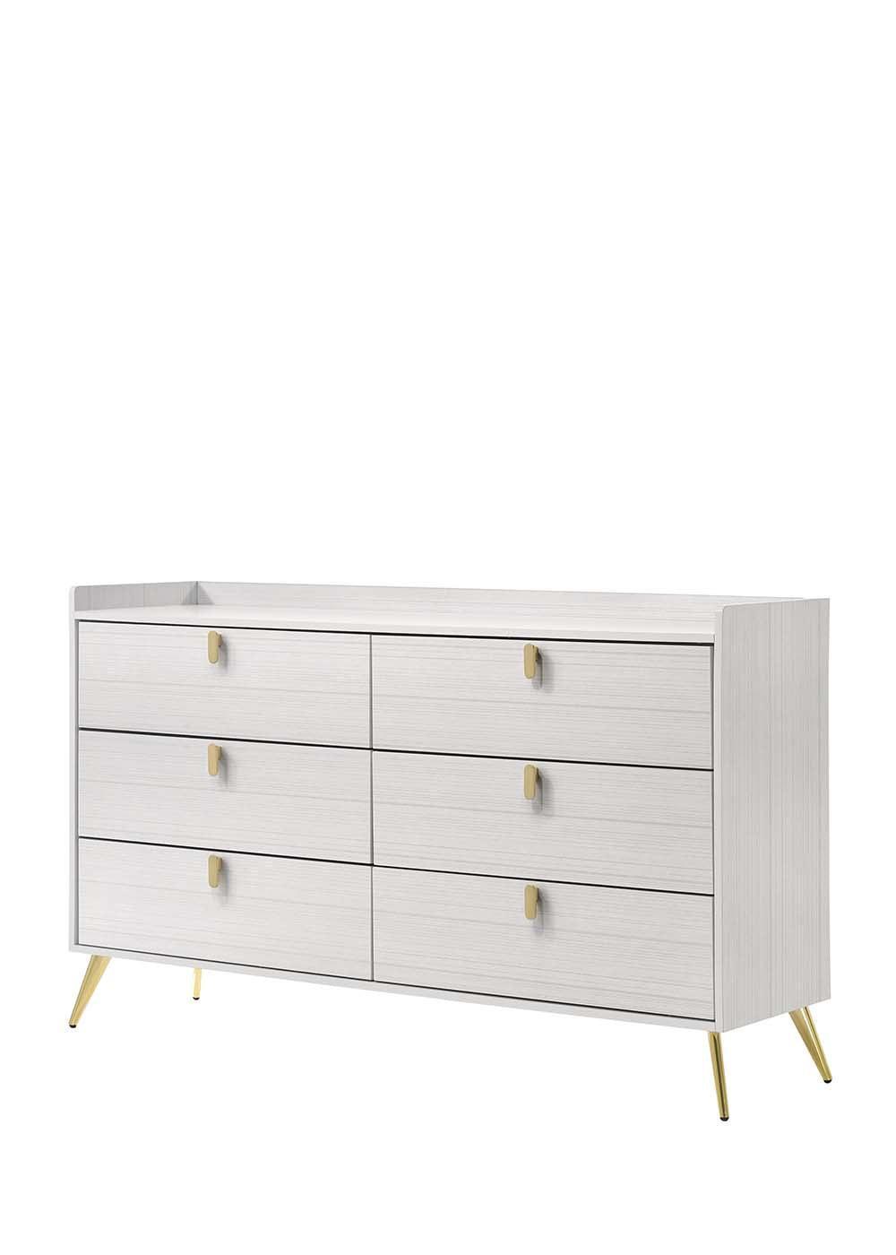 ACME Zeena Dresser, White Finish FredCo