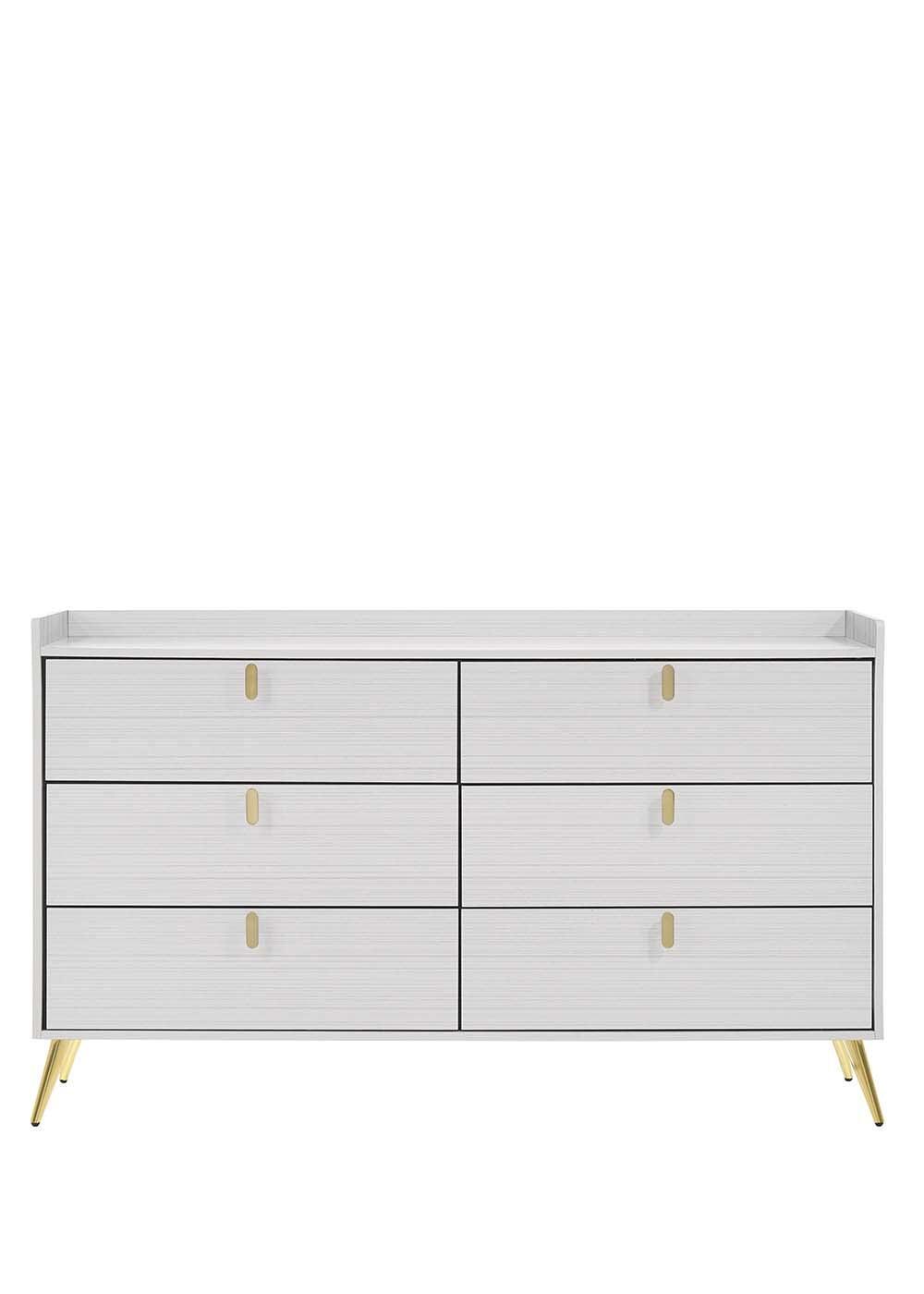 ACME Zeena Dresser, White Finish FredCo