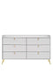 ACME Zeena Dresser, White Finish FredCo