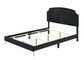 ACME Zeena Eastern King Bed, Black Velvet FredCo
