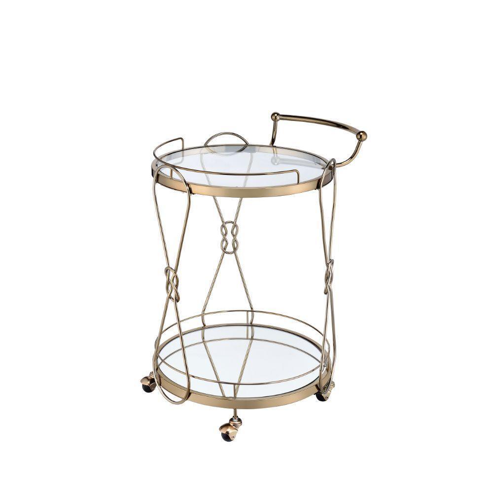ACME Zekera Serving Cart, Champagne FredCo