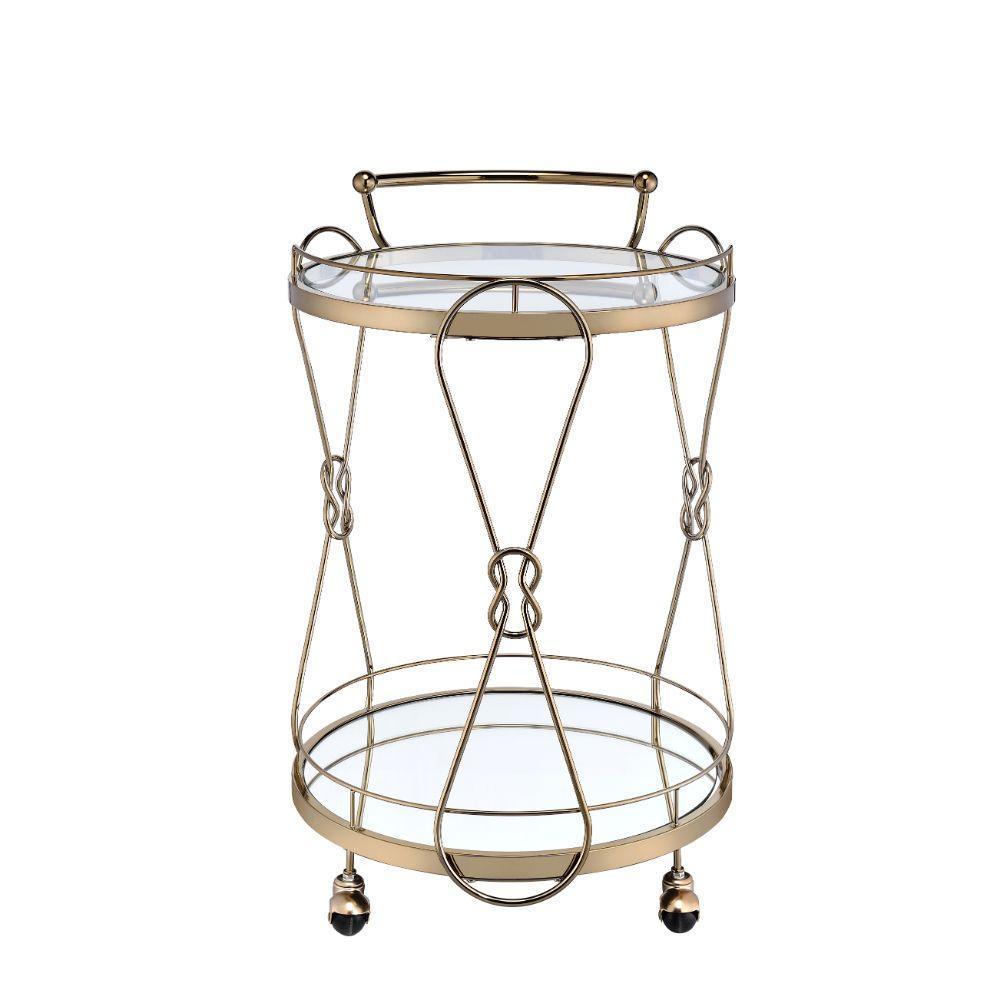ACME Zekera Serving Cart, Champagne FredCo