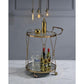 ACME Zekera Serving Cart, Champagne FredCo