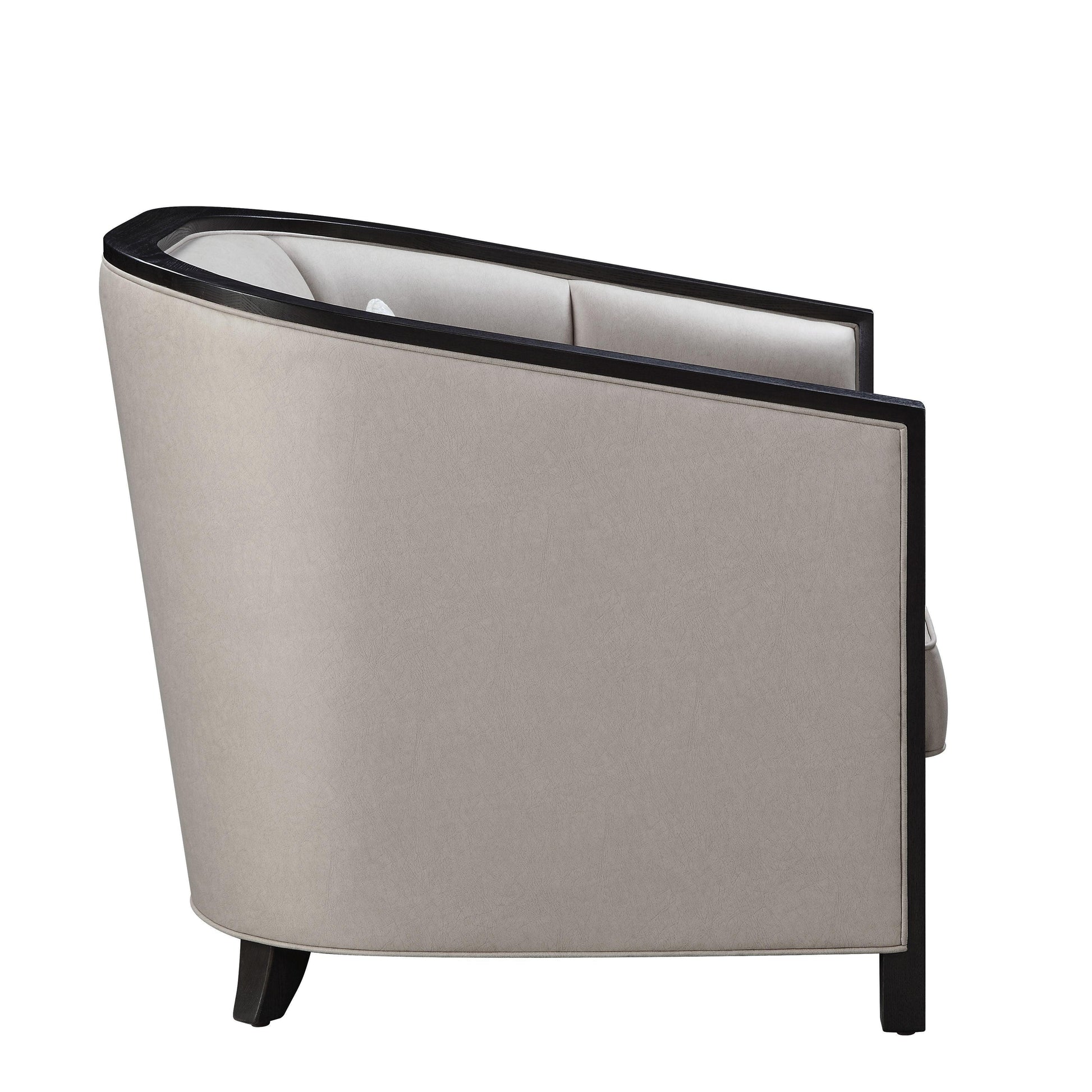 ACME Zemocryss Chair w/pillow, Beige Fabric FredCo