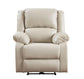 ACME Zuriel Power Recliner, Beige PU FredCo