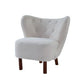 ACME Zusud Accent Chair, White Teddy Sherpa FredCo