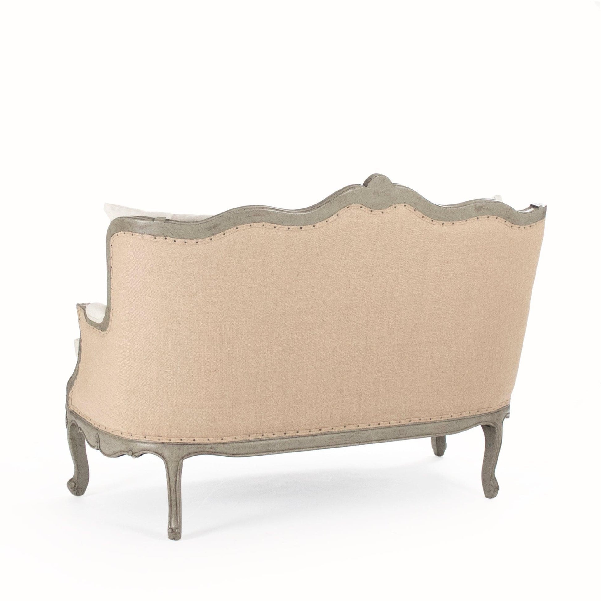 Adele Settee CFH198-2 432 C020 Jute FredCo