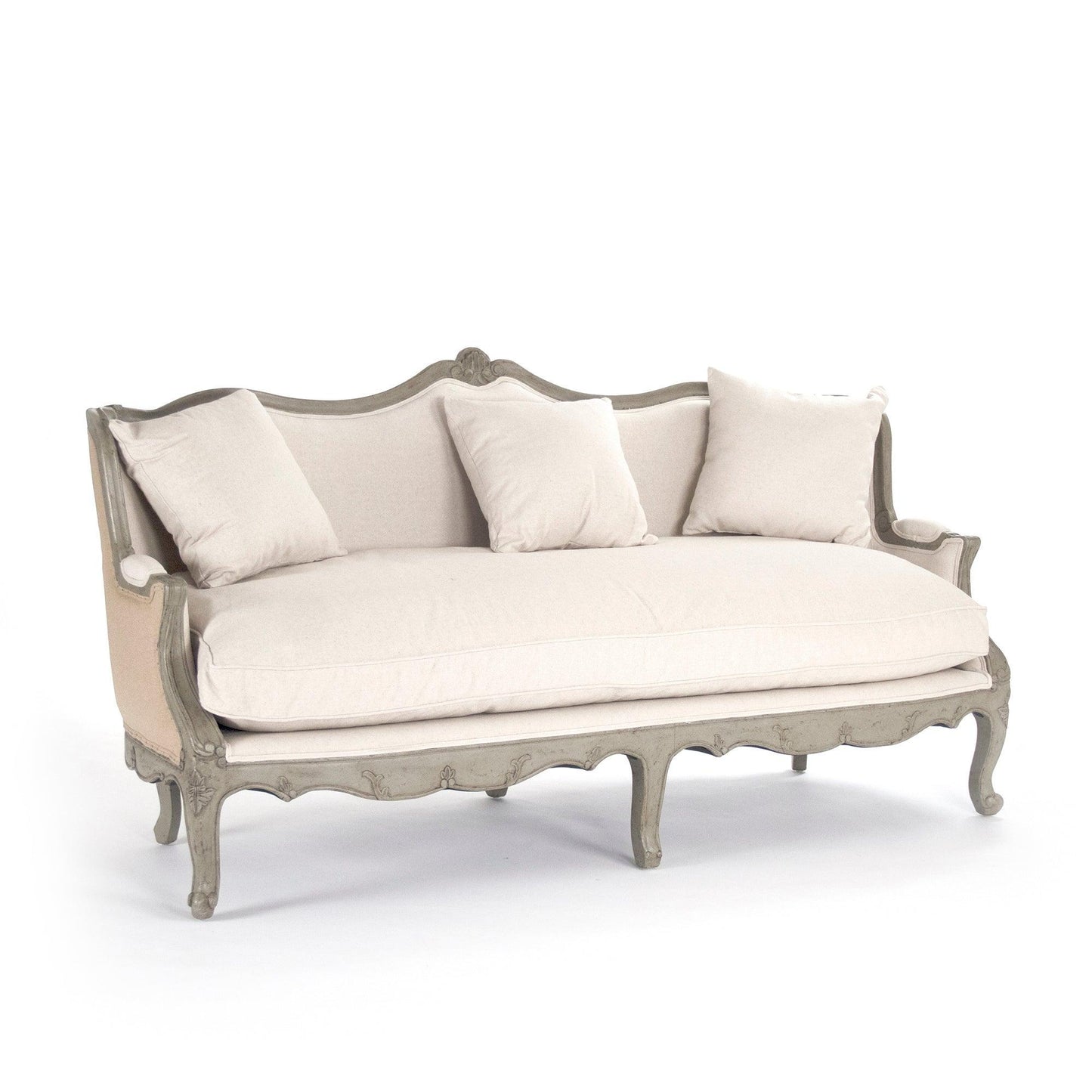 Adele Sofa CFH198-3 432 C020 Jute FredCo