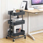 Adjustable Shelves Rolling Cart FredCo