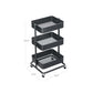 Adjustable Shelves Rolling Cart FredCo