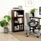 Adjustable Shelves Wooden Bookcase FredCo
