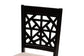 Aiden Modern Beige Fabric and Dark Brown Finished Wood 5-Piece Dining Set FredCo
