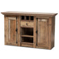 Albert Modern and Contemporary Farmhouse Rustic Finished Wood 2-Door Dining Room Sideboard Buffet FredCo
