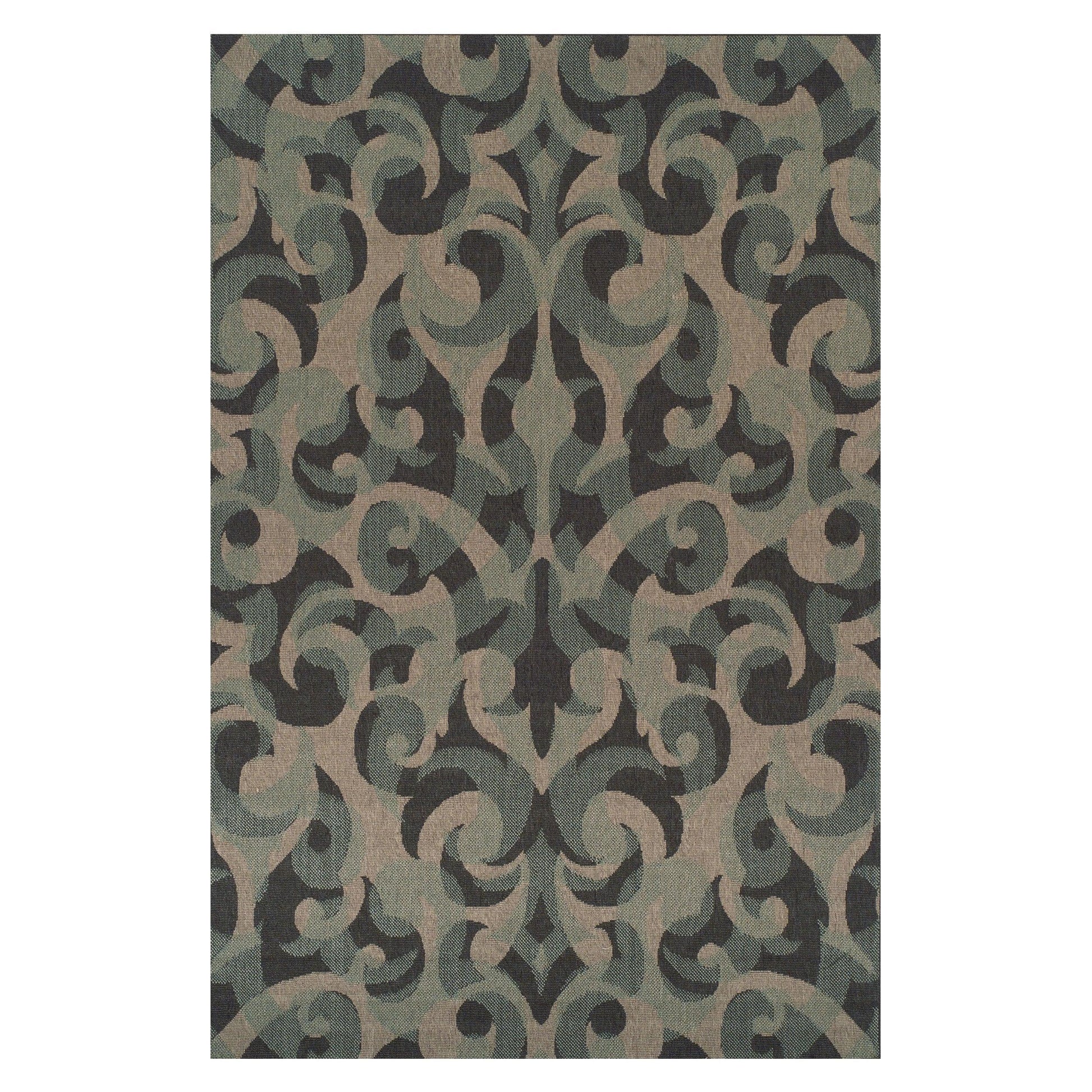 Aldaine Weather-Resistant Indoor/Outdoor Rug FredCo
