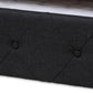 Alena Modern and Contemporary Dark Grey Fabric Upholstered Queen Size Daybed with Trundle FredCo