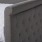 Alena Modern and Contemporary Grey Fabric Upholstered Full Size Daybed with Trundle FredCo