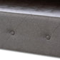 Alena Modern and Contemporary Grey Fabric Upholstered Full Size Daybed with Trundle FredCo