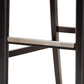 Alexandra Modern and Contemporary Sand Fabric Upholstered and Espresso Brown Finished Wood 2-Piece Bar Stool Set FredCo