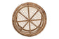 Aliane Modern Bohemian Natural Brown Antique Rattan 4-Piece Living Room Set FredCo