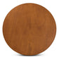 Alicia Modern and Contemporary Grey Fabric Upholstered and Walnut Brown Finished Wood 5-Piece Dining Set FredCo