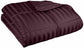 All Season Down Alternative 1 inch Stripes Comforter FredCo