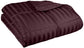 All Season Down Alternative 1 inch Stripes Comforter FredCo