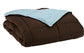 All Season Down Alternative Reversible Dual-Color Comforter FredCo