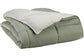 All Season Down Alternative Reversible Dual-Color Comforter FredCo