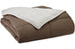 All Season Down Alternative Reversible Dual-Color Comforter FredCo