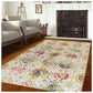 Alyzia Modern Floral Damask Rug FredCo