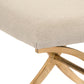 Amara Bench, Natural Linen FredCo