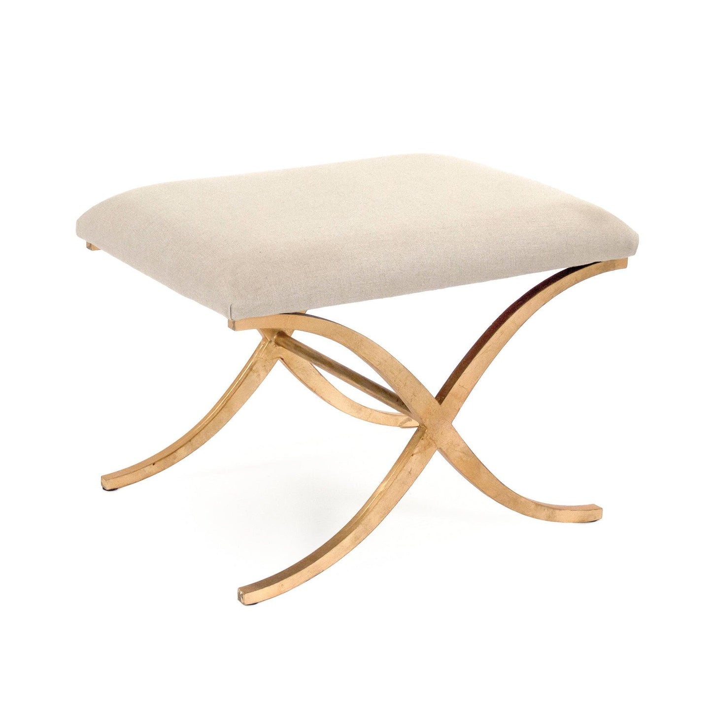 Amara Bench, Natural Linen FredCo
