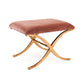 Amara Bench, Rose Velvet FredCo