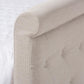Amaya Modern and Contemporary Light Beige Fabric Upholstered Full Size Daybed FredCo