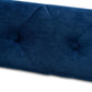 Amaya Modern and Contemporary Navy Blue Velvet Fabric Upholstered Twin Size Daybed with Trundle FredCo