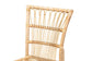 Ammi Modern Bohemian Natural Brown Rattan 2-Piece Dining Chair Set FredCo