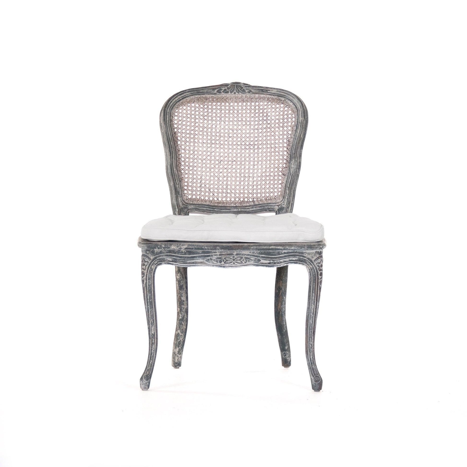 Annette Chair Distressed Blue LI-SH8-22-19-1 Distressed Blue FredCo