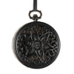 Antique round Iron clock with ribbon PC020 FredCo