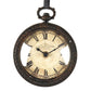 Antique round Iron clock with ribbon PC020 FredCo