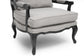 Antoinette Classic Antiqued French Accent Chair FredCo