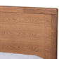 Aras Modern and Contemporary Transitional Ash Walnut Brown Finished Wood Full Size 3-Drawer Platform Storage Bed FredCo