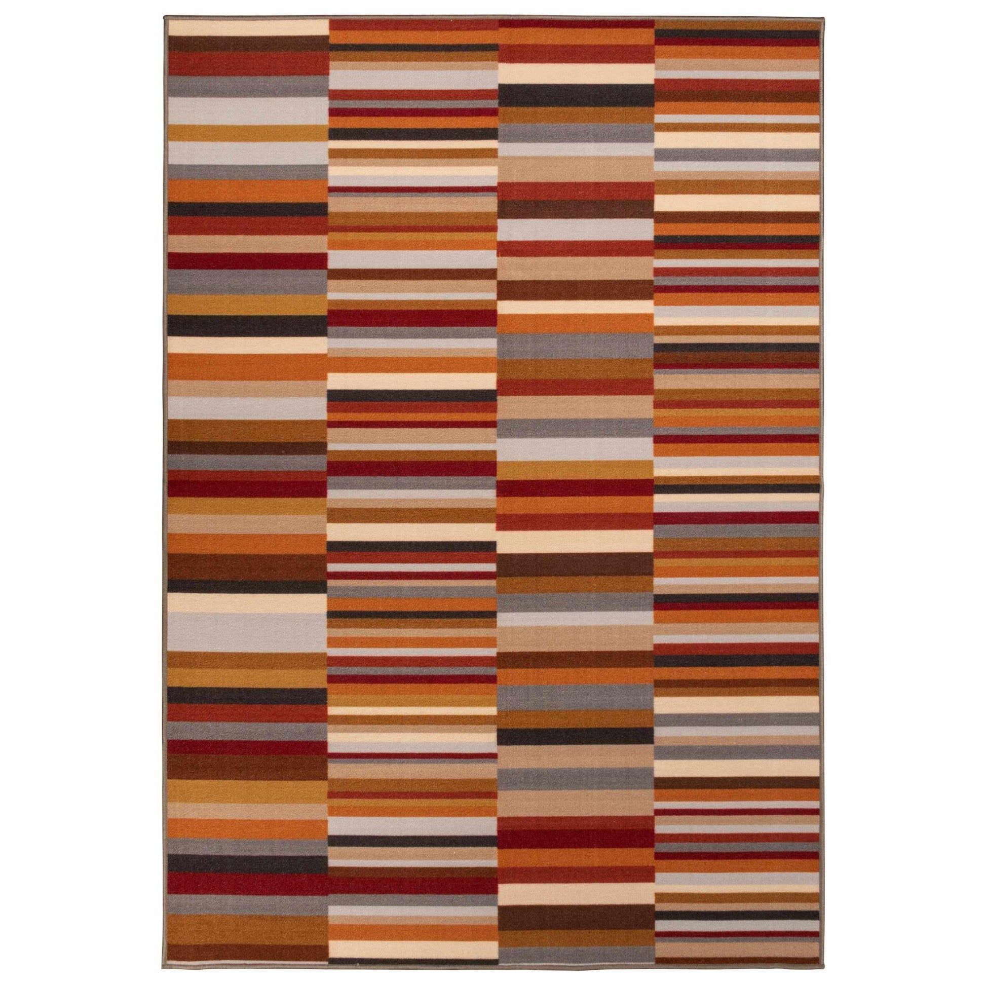 Arden Non-Slip Foldable Weather Resistant Modern Outdoor Rug FredCo