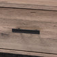 Arend Modern and Contemporary Two-Tone Oak Brown and Black Wood 1-Drawer Coffee Table FredCo