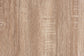 Asher Modern Industrial Natural Brown Finished Wood and Black Metal 2-Door Sideboard FredCo