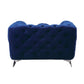 Atronia Chair Blue Fabric FredCo