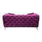 Atronia Loveseat Purple Fabric FredCo